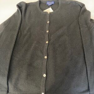 Charter Club black cashmere sweater